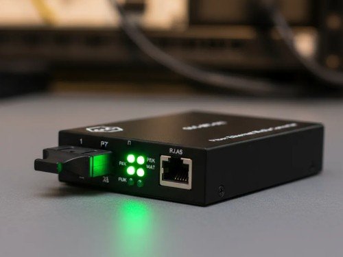 Media Converter GLC Fibra Sm 10/100 80km