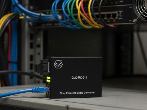 Media Converter GLC Fibra Sm 10/100 80km