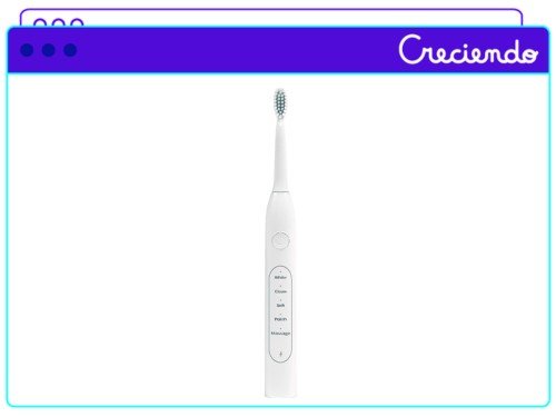 Cepillo De Dientes Electrico Sónico Mega Baby Para Bebés