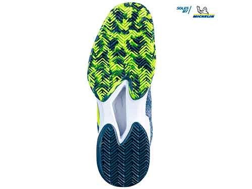 Zapatilla Babolat Jet Tere Clay White/Dark Blue