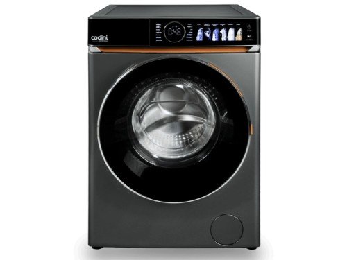 Lavasecarropas Codini 10 kg Carga Frontal Gris