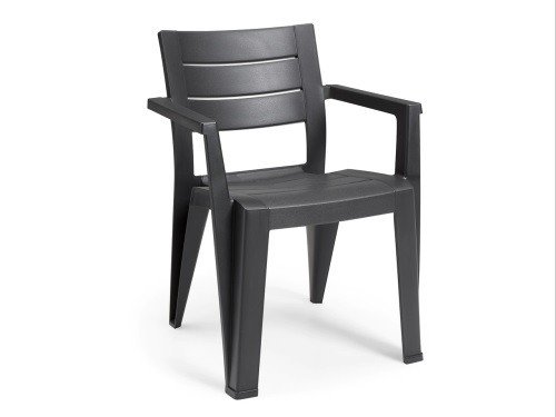 Silla De Jardin Julie Gris Grafito