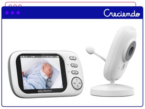 Monitor Para Bebes Mega Baby Rotacion 360° Camara