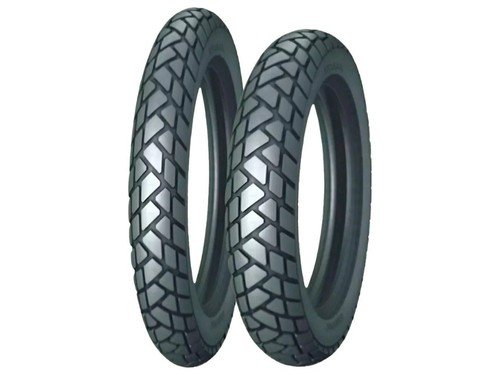 Kit Cubiertas Kiyoshi Ey-034 90/90-19 + 110/90-17 Tubetype Ey-034