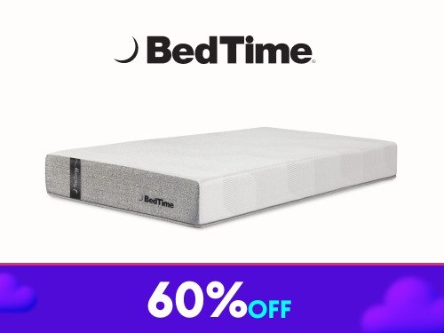 Colchón 1 Plaza BedTime Pure Energy (080x190cm)