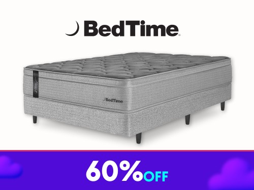 Sommier 2 Plazas BedTime Classic Elite (140x190cm)