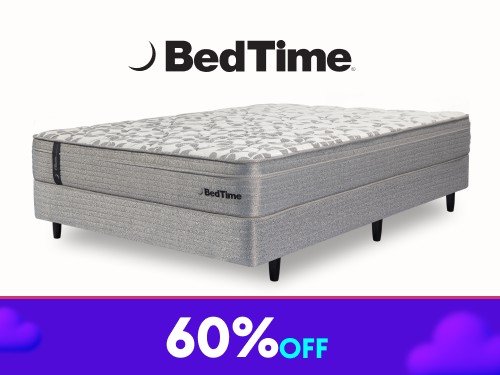 Sommier 2 Plazas BedTime Classic (140x190cm)