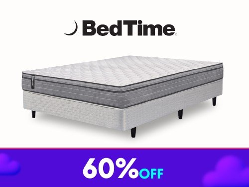 Sommier 2 plazas BedTime Exotic Pocket (140x190cm)