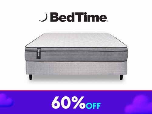 Sommier 2 plazas BedTime Exotic Pocket (140x190cm)
