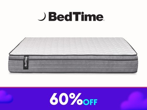 Colchón 2 Plazas y media BedTime Exotic Pocket (160x200cm)