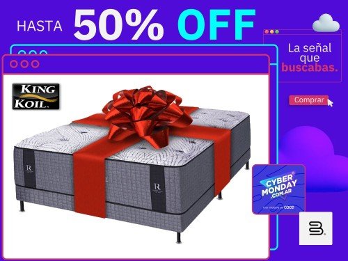 Colchon Sommier De Regalo King Koil Lexington 2 Plazas 190x140 Pillow