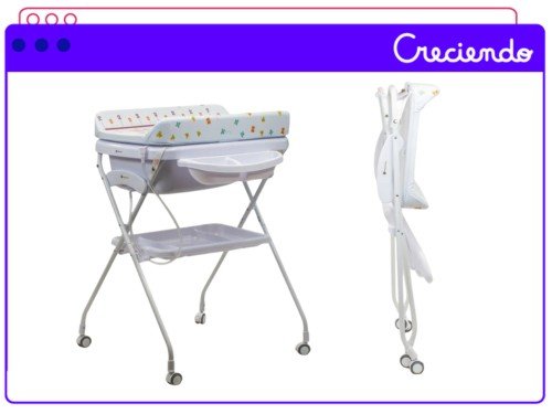 Catre De Baño Mega Baby M41 Con Cambiador