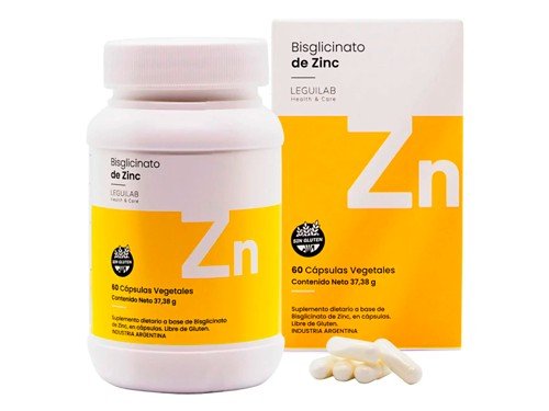 Leguilab Bisglicinato De Zinc Suplemento Antioxidante X 60c