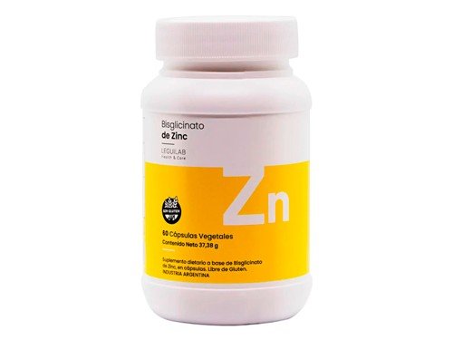 Leguilab Bisglicinato De Zinc Suplemento Antioxidante X 60c