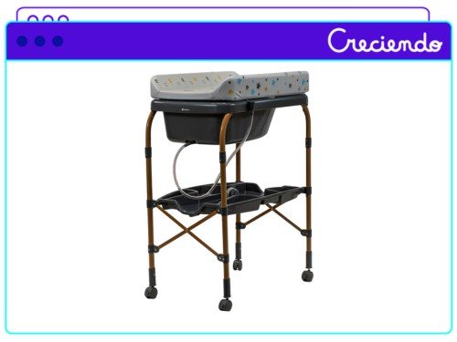 Catre De Baño Mega Baby Con Cambiador Y Estante