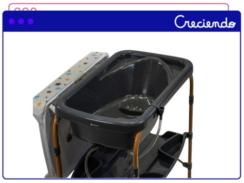 Catre De Baño Mega Baby Con Cambiador Y Estante