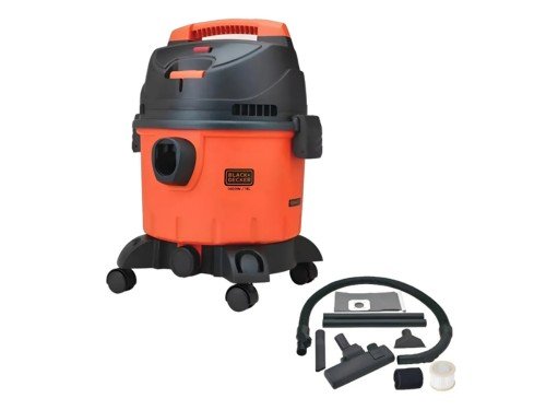 Aspiradora Polvo y Agua 15Lts 1400w Black + Decker