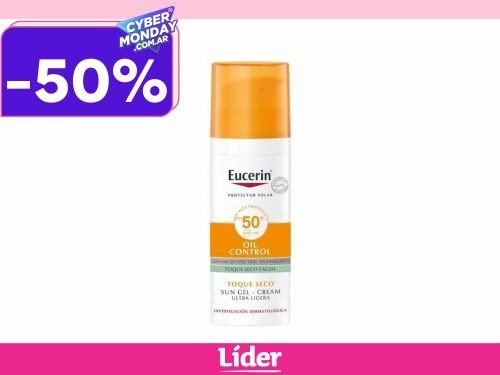 Eucerin Sun Toque Seco Oil Control FPS 50+ x 50 Ml.