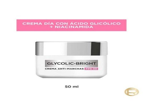 LOREAL GLYCOLIC BRIGHT DIA Crema facial x 50ml