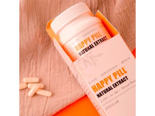 Leguilab Happy Pill Suplemento Alimentario Serotonina X 60c