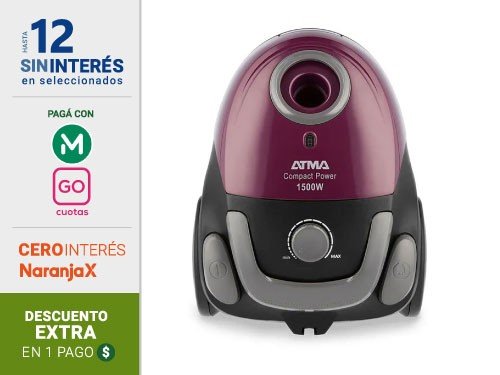 Aspiradora Atma AS-8913PI 1500 Wts