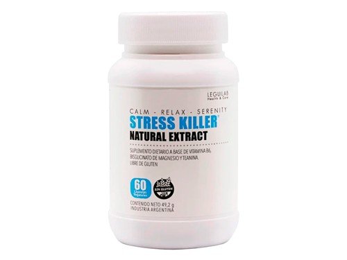 Leguilab Stress Killer Suplemento Con Magnesio Relax X 60c