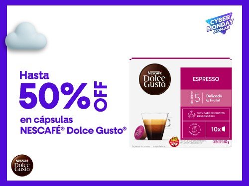 Cápsulas de café NESCAFÉ Dolce Gusto Espresso Caja x10 Unidades