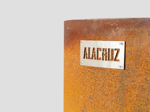 2 x Fogón de Hierro Óxido - 50cm diametro - - 2 unidades por $407.018