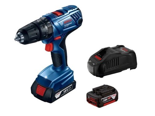 Taladro Percutor Inalámbrico Bosch GSB 180 2 Baterías 4amp