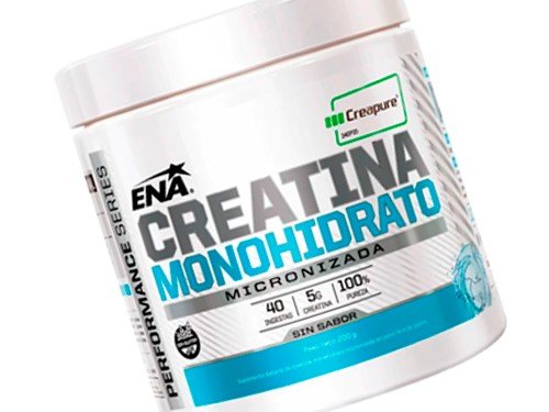 Ena Sport Creatina Monohidrato Micronizada Sin Sabor 200g