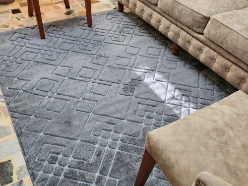 Alfombra Mykonos 200 x 240 Gris Oscuro