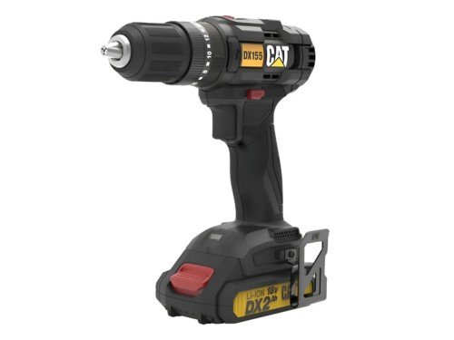 Atornillador Cat Inalambrico Con Percutor 20v 13mm Maletin DX155