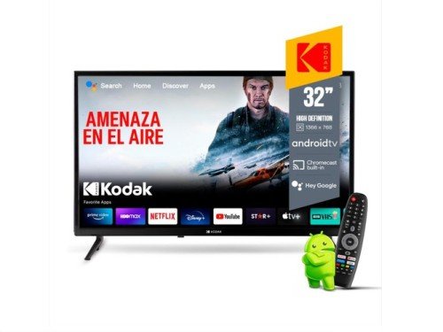 Televisor Smart Tv Hd 32 Pulgadas 1366x768 Google Tv Kodak