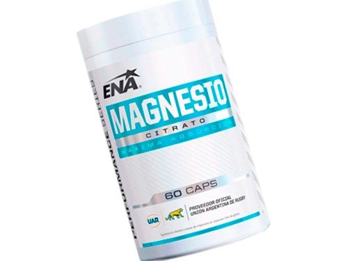 Ena Sport Magnesio Citrato Suplemento Dietario 60cap
