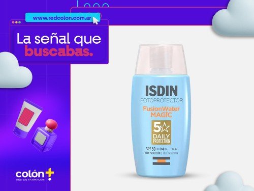 FOTO FUSION WATER MAGIC 5 STARS 50 SPF x 50 ML ISDIN