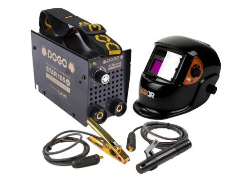 Soldadora Inverter Dogo STAR-105 Con Mascara Fotosensible