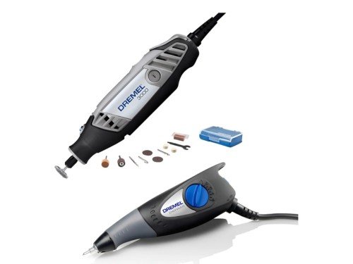 Minitorno Dremel 3000 130w Con 10 Acc + Grabador Electrico 3000BF