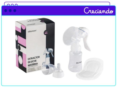 Sacaleche Extractor Manual Alltomom AC6829 De Leche Materna + Mamadera
