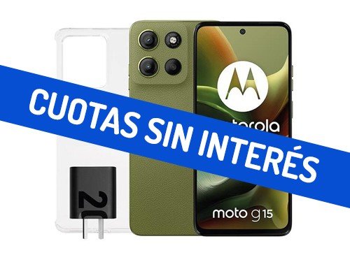 Celular Motorola Moto G15 4G 4 Gb 128 Gb Nfc Verde