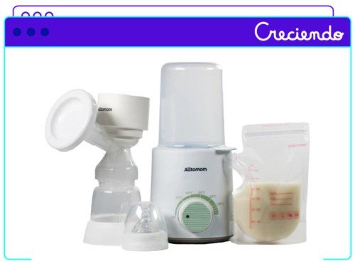 Kit Electrico Alltomom Sacaleche Calienta Mamadera Bolsitas