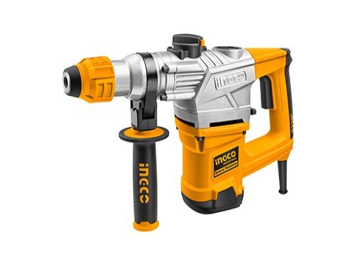 Rotomartillo Sds Plus Ingco 1250w 5 J con Maletín, mechas y cinceles