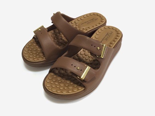 Sandalia urbana MODARE, zueco birken, colores negro, verde, camel