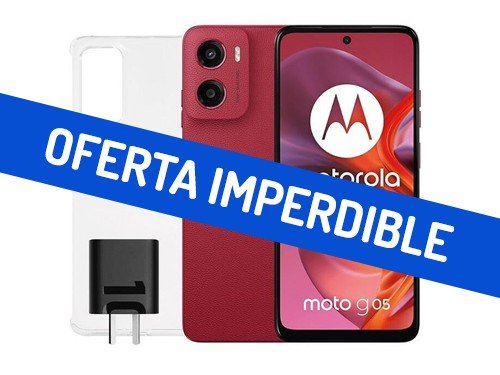 Celular Motorola Moto G05 4G 4 Gb 64 Gb Rojo