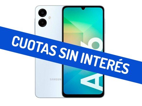 Celular Samsung Galaxy A06 4G 4 Gb 64 Gb Light Blue