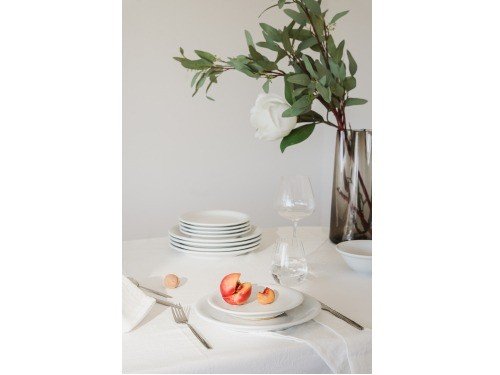 Vaso Vidrio 410ml Líneas Elegante Apto Lavavajillas Tiendas Landmark