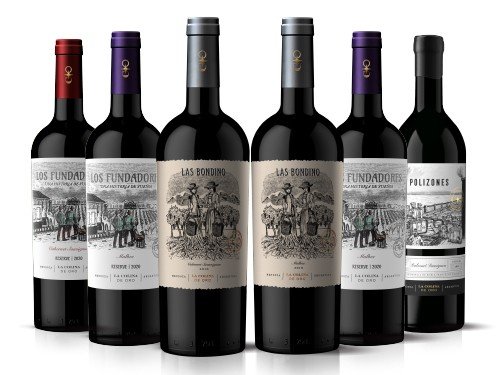 Caja de vino tinto mix La Colina de Oro