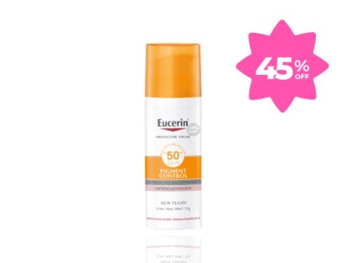 Protector Solar Pigment Control FPS 50+ Eucerin