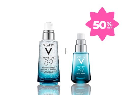 Combo Hidratación Mineral 89 Serum + Contorno de Ojos Vichy