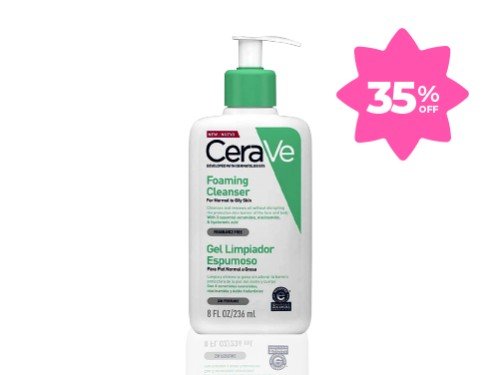 Gel Limpiador Espumoso Piel Normal a Grasa 236ml Cerave