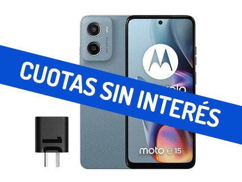 Celular Motorola Moto E15 4G 2 Gb 64 Gb Azul